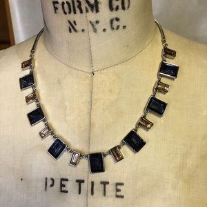 White House Black Market rhinestone necklace